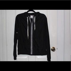 Black Windbreaker